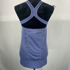 Aspire Purple Racerback Tank with Built in Bra